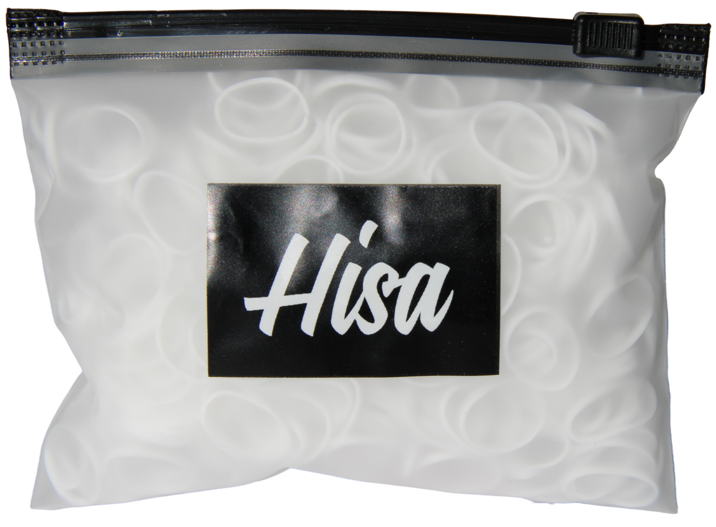 Hisa Mini Haarelastiekjes Wit — 1000