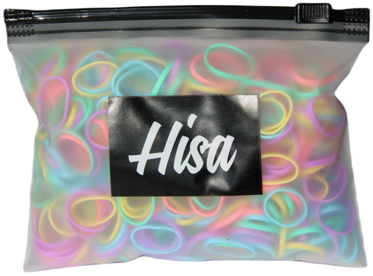 Hisa Mini Haarelastiekjes Paas — 1000