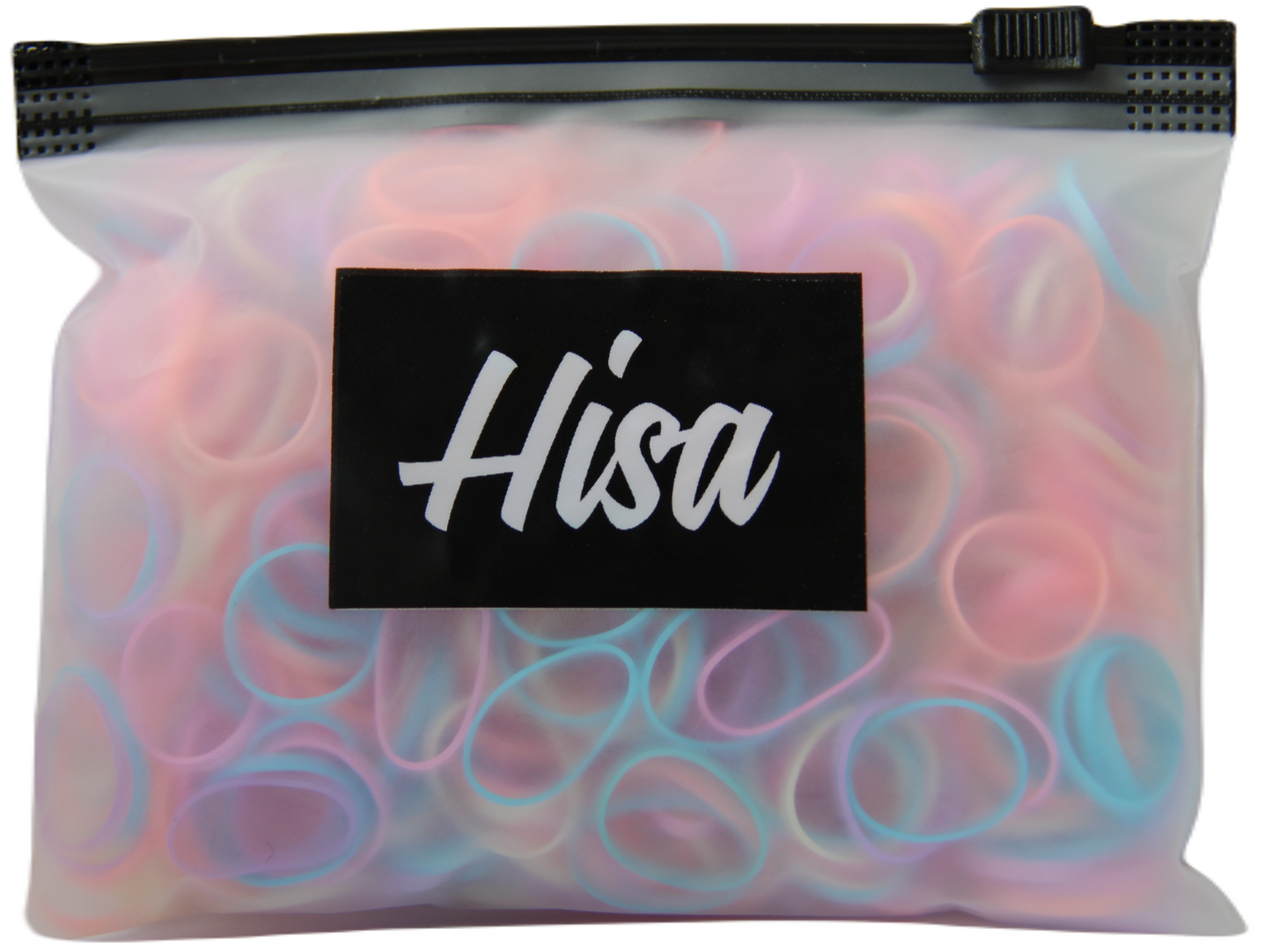 Hisa Mini Haarelastiekjes Pastel — 1000