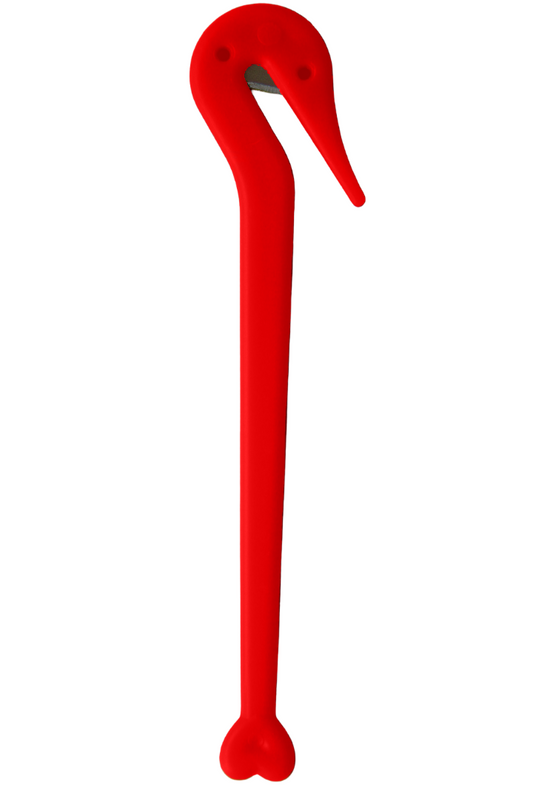 Elastiekmesje — Rood