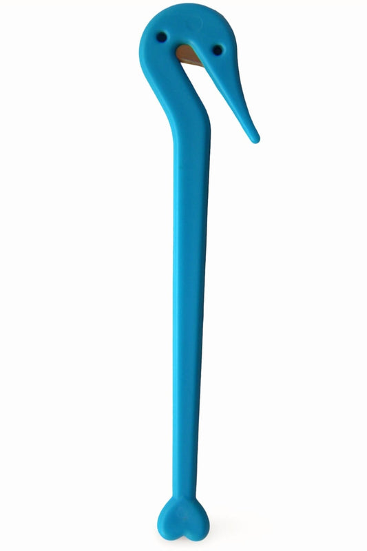 Elastiekmesje — Blauw